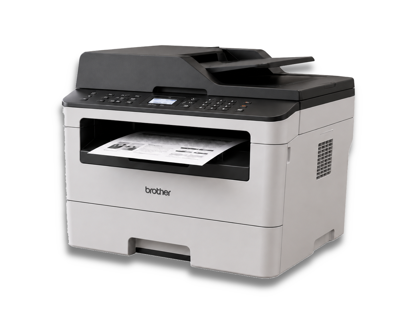 Business printer product cutout