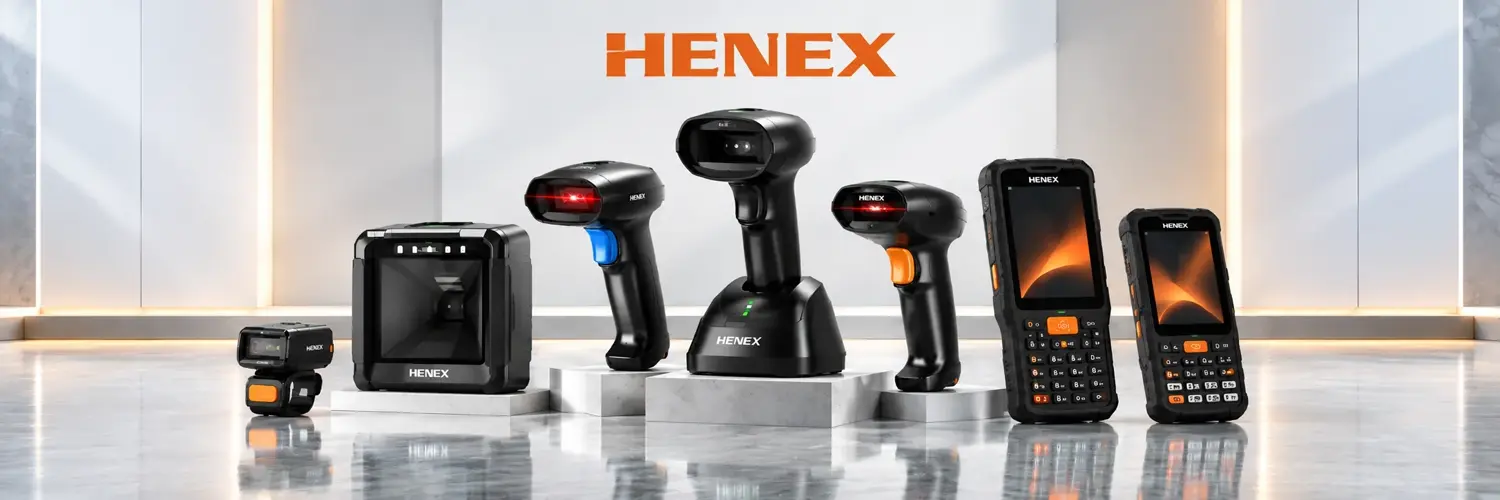 HENEX barcode scanners and handheld terminals lineup