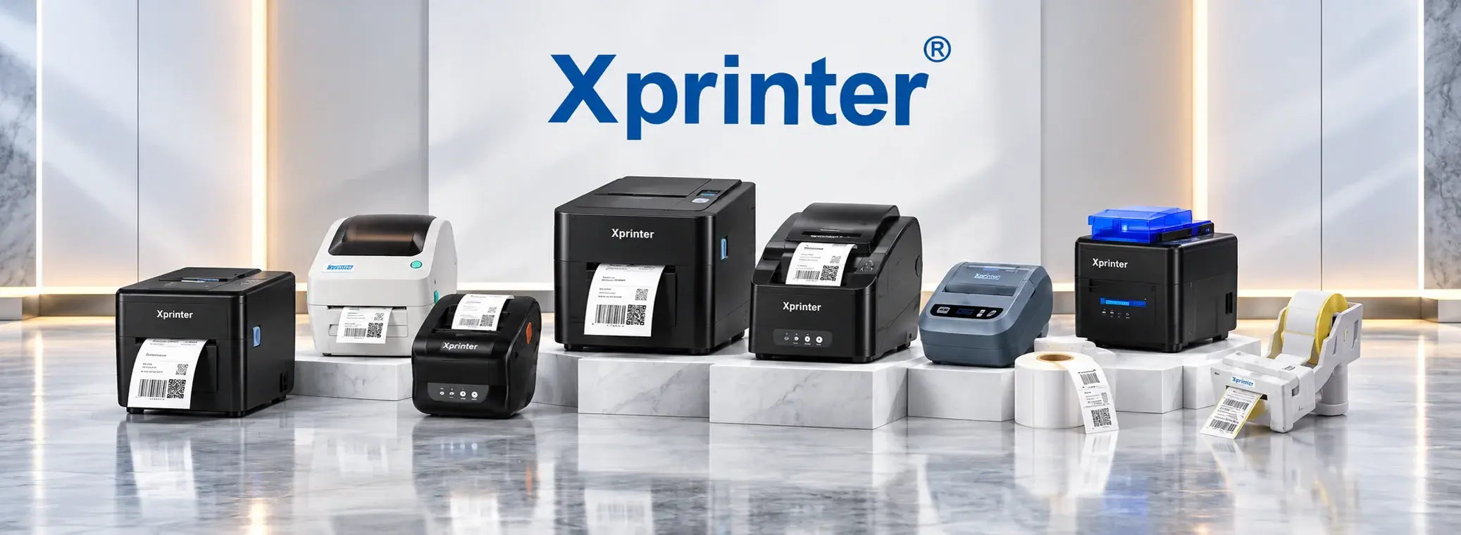 Xprinter barcode and thermal printer lineup for shops and warehouses