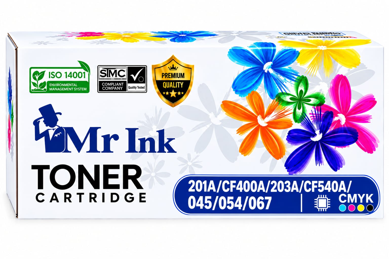 201A/CF400A/203A/CF540A/045/054/067 CMYK