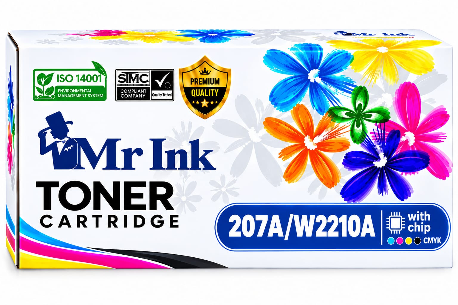 207A/W2210A with chip   CMYK